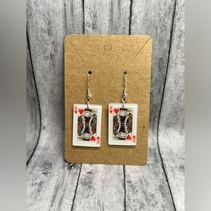 - Hand Crafted - King Card - Sterling Silver